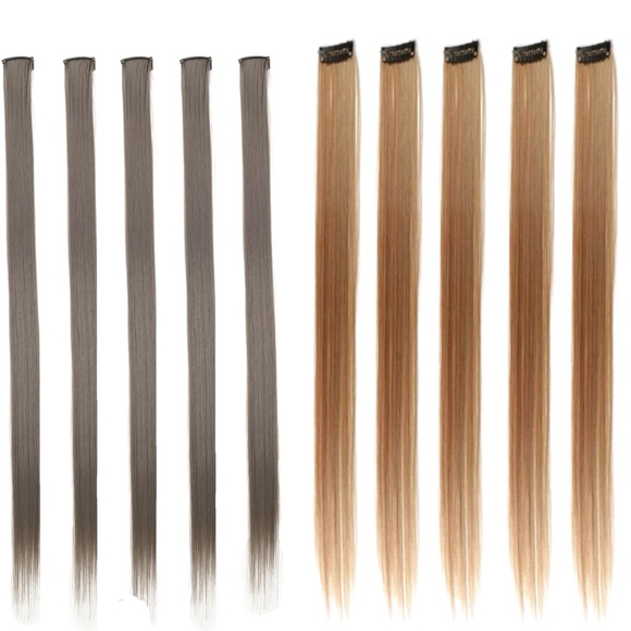 💥🆕Clip In Synthetic Hair Extensions - Picture 6 of 7